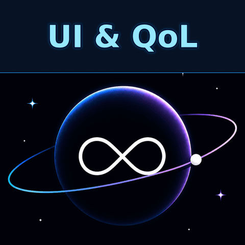 Логотип Infinitum UI & QoL