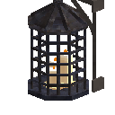 Ліхтар у середньовічному стилі (Світить)