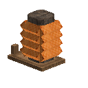 Китайський паперовий ліхтар (Помаранчевий) (Світить)