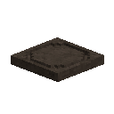 Dark brown ceramic hoop mold