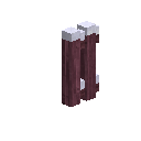 game:block-woodenfence-purpleheart-e-snow