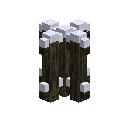 game:block-woodenfence-veryaged-nesw-snow