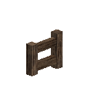 game:block-woodenfencegate-aged-w-opened-right-free