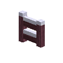 game:block-woodenfencegate-purpleheart-w-closed-left-snow