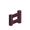 game:block-woodenfencegate-purpleheart-w-opened-right-free