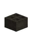 Black ceramic can mold