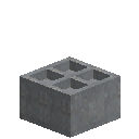 Raw blue clay can mold
