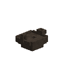 Dark brown ceramic lucerne