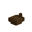 Earthy orange ceramic lucerne