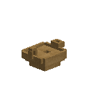 Tan ceramic lucerne