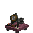 Radio microphone (Purpleheart)
