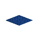 Checkered dark blue cloth panel