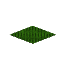 Checkered dark green cloth panel
