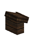 vanillavarnished:block-slantedroofingtop-sanded-ebony-west-free