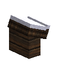 vanillavarnished:block-slantedroofingtop-sanded-ebony-west-snow