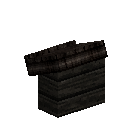 vanillavarnished:block-slantedroofingtop-varnished-ebony-north-free