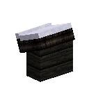 vanillavarnished:block-slantedroofingtop-varnished-ebony-north-snow