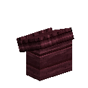 vanillavarnished:block-slantedroofingtop-varnished-purpleheart-north-free