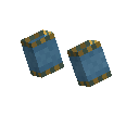 Blue cuffs