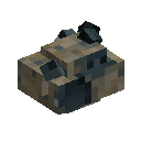 Бідний кристал. шматок галенітової руди
