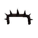 Spiked crown