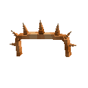 Spiked crown